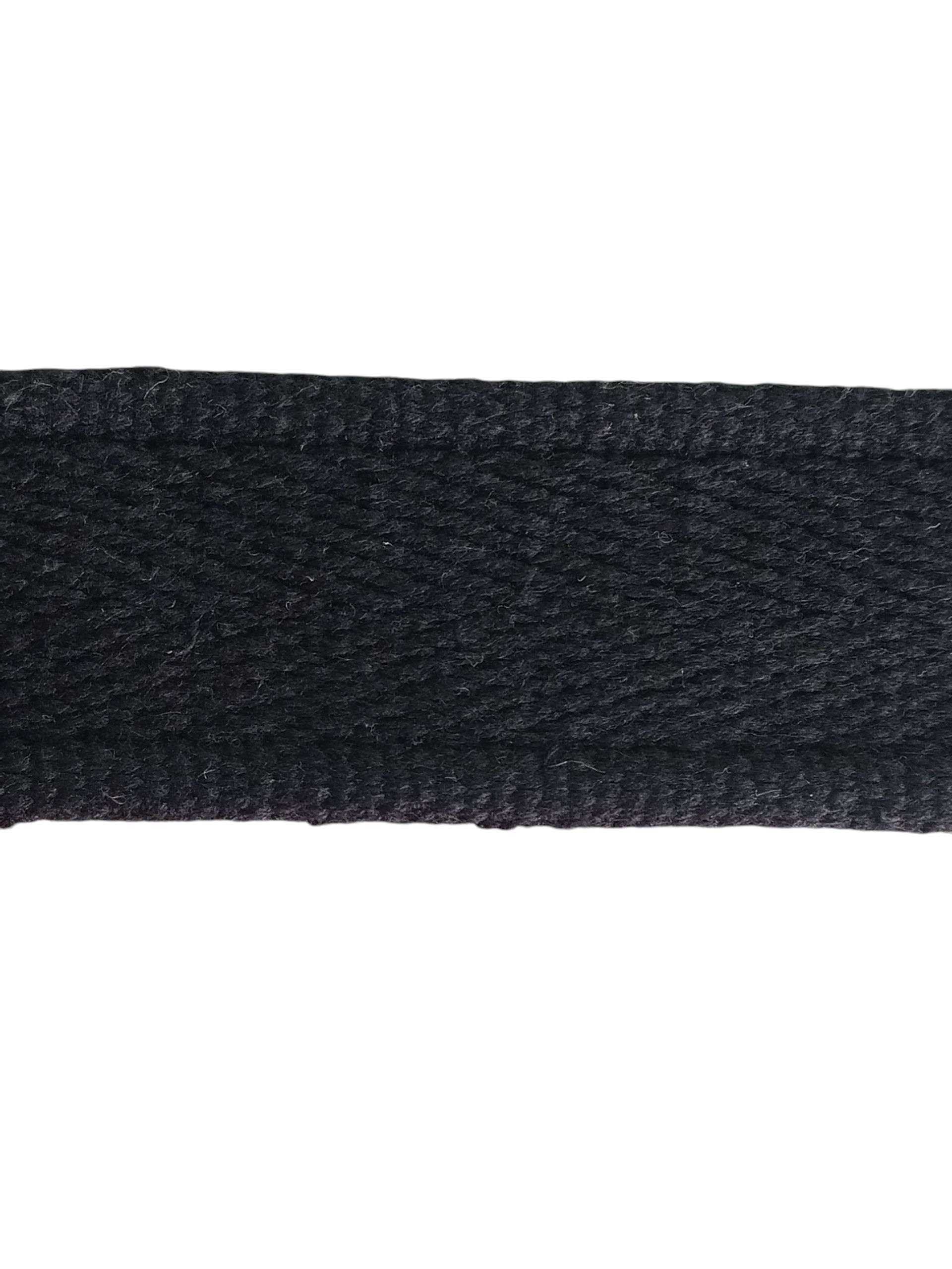 ALGODÃO BORDA ALTA FINA C/ MEIO ESCAMA DE PEIXE 39mm (PRETO)