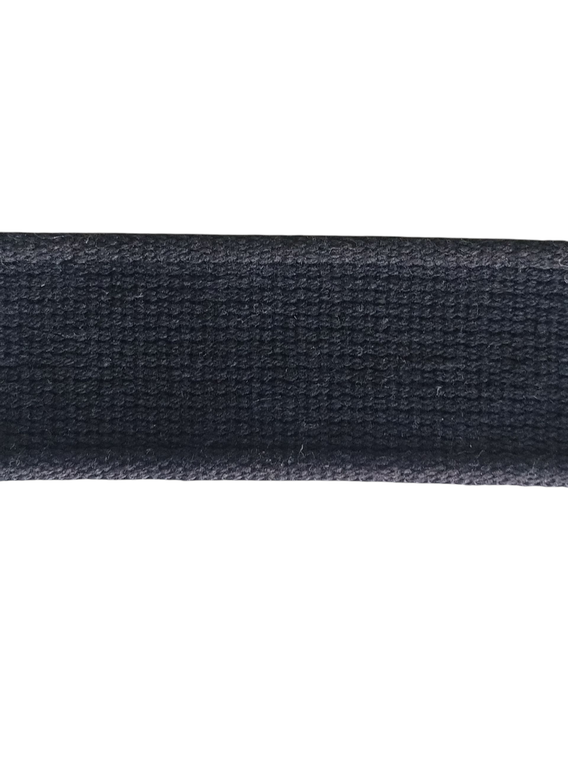 ALGODÃO BORDA ALTA FINA 40mm (PRETO)