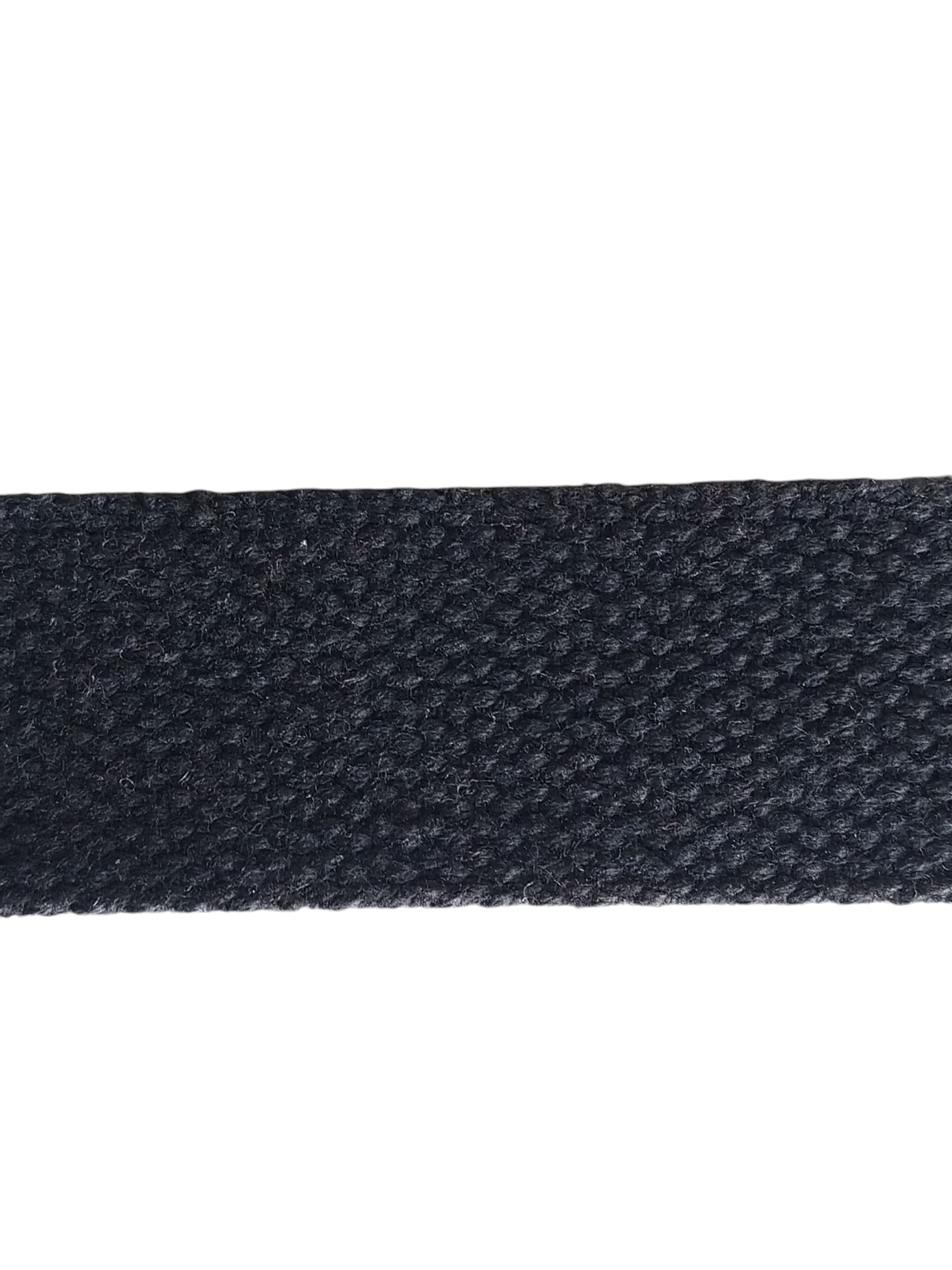 ALGODÃO PEROLADO DUPLA FACE 39mm (PRETO VERSO MARINHO)