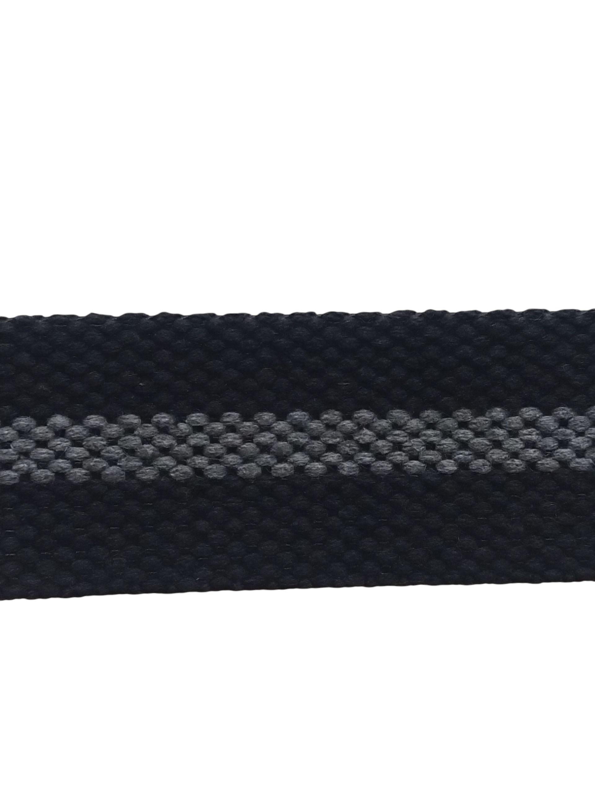 ALGODÃO PEROLADO DUPLA FACE 39mm (PRETO/CINZA/PRETO VERSO PRETO)