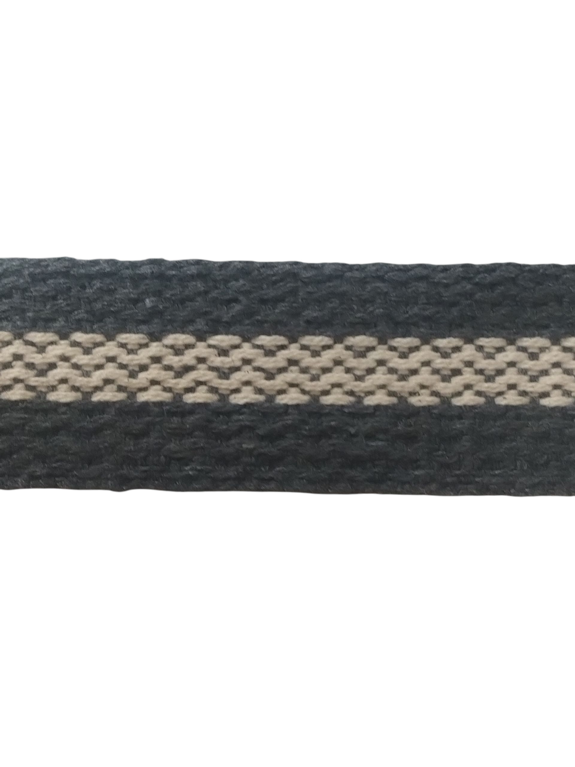ALGODÃO CCE - 3 FAIXAS 30mm (CINZA/CRU/CINZA)